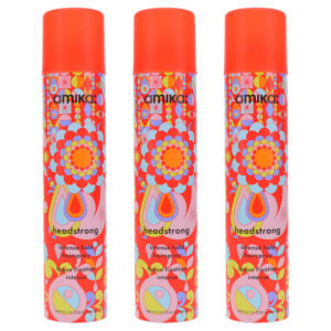 Amika Headstrong Intense Hold Hairspray 8.2 oz 3 Pack