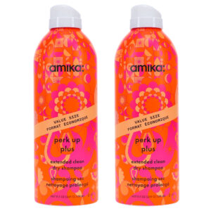 Amika Perk Up Plus Extended Clean Dry Shampoo 9.5 oz 2 Pack