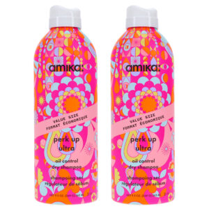 Amika Perk Up Ultra Oil Control Dry Shampoo 9.5 oz 2 Pack