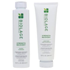 Biolage Strength Recovery Shampoo 13.5 oz & Conditioning Cream 13.5 oz Combo Pack