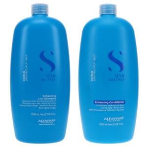Alfaparf Milano Semi Di Lino Curls Enhancing Low Shampoo 33.8 oz & Conditioner 33.8 oz Combo Pack