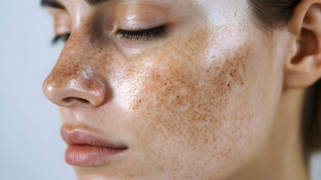 Beauty Blog Close up Portrait of Persons Face