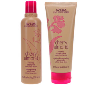 Aveda Cherry Almond Softening Shampoo 8.5 oz & Conditioner 6.7 oz Combo Pack