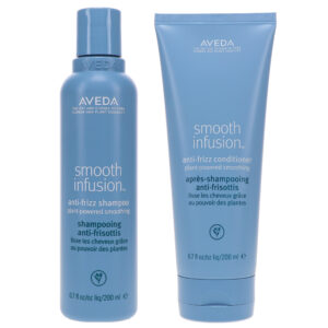 Aveda Smooth Infusion Anti-Frizz Shampoo 6.7 oz & Conditioner 6.7 oz Combo Pack
