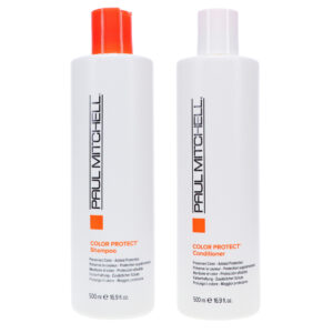 Paul Mitchell Colorcare Color Protect Daily Shampoo 16.9 oz & Conditioner 16.9 oz Combo Pack