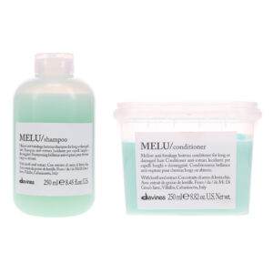 Davines MELU Anti-Breakage Shampoo 8.45 oz & Conditioner 8.82 oz Combo Pack