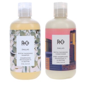 R+CO Dallas Biotin Thickening Shampoo 8.5 oz & Conditioner 8.5 oz Combo Pack