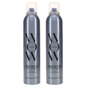 COLOR WOW Texas Hold 'Em Big Hold Hairspray 8.8 oz 2 Pack