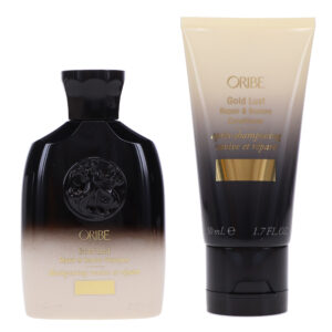 Oribe Gold Lust Repair & Restore Shampoo 2.6 oz & Conditioner 1.7 oz Combo Pack