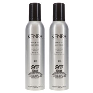 Kenra Medium Hold Volume Mousse #12 8 oz 2 Pack