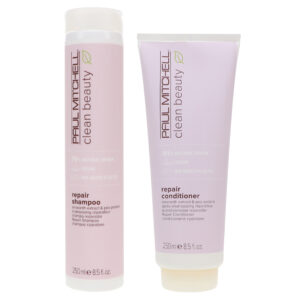 Paul Mitchell Clean Beauty Repair Shampoo 8.5 oz & Conditioner 8.5 oz Combo Pack
