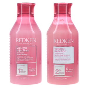 Redken Volume Injection Shampoo 10.1 oz & Conditioner 10.1 oz Combo Pack