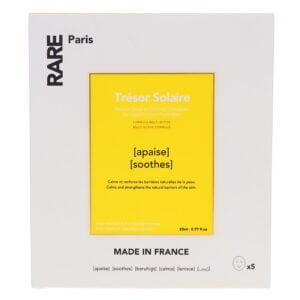 RARE Paris Tresor Solaire Soothing Face Mask Box 5 ct