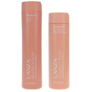 L'ANZA Healing Volume Bamboo Bodifying Complex Shampoo 10.1 oz & Conditioner 8.5 oz Combo Pack