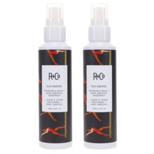 R+CO Backbend Workable Hold + Non-Aerosol Hairspray 4.2 oz 2 Pack