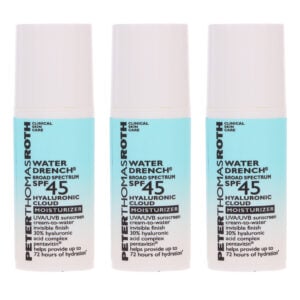 Peter Thomas Roth Water Drench Broad Spectrum SPF 45 Hyaluronic Moisturizer 0.17 oz 3 Pack