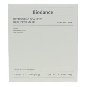 Biodance Refreshing Sea Kelp Real Deep Mask 4 ct