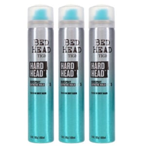 TIGI Bed Head Hard Head Hair Spray 3 oz 3 Pack