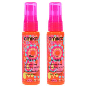 Amika The Wizard Silicone-Free Detangling Primer 1 oz 2 Pack