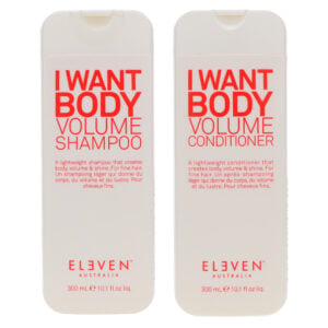 ELEVEN Australia I Want Body Volume Shampoo  & I Want Body Volume Conditioner  Combo Pack