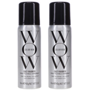 COLOR WOW Cult Favorite Firm and Flexible Hairspray 1.5 oz 2 Pack