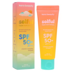 Kara Beauty Solful Face Sun Lotion Broad Spectrum Sunscreen SPF 50+ 1.7 oz