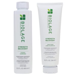 Biolage Strength Recovery Shampoo 13.5 oz & Conditioning Cream 13.5 oz Combo Pack