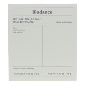 Biodance Refreshing Sea Kelp Real Deep Mask 4 ct