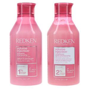 Redken Volume Injection Shampoo 10.1 oz & Conditioner 10.1 oz Combo Pack