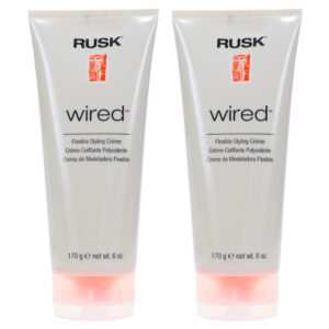 Rusk Wired Styling Cream 6 oz - 2 Pack
