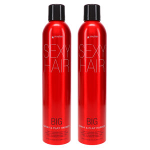 Sexy Hair Big Sexy Hair Spray and Play Harder Firm Volumizing Hairspray 10 oz 2 Pack