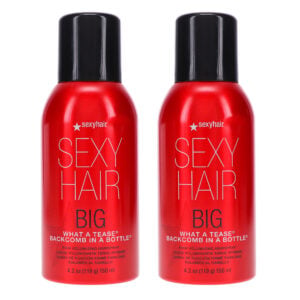 Sexy Hair Big Sexy Hair What A Tease Backcomb In A Bottle 4.2 oz 2 Pack