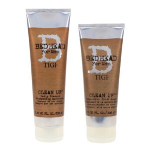 TIGI Bed Head For Men Clean Up Daily Shampoo 8.45 oz & Conditioner 6.76 oz Combo Pack