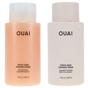 OUAI Thick Hair Shampoo + Conditioner Set