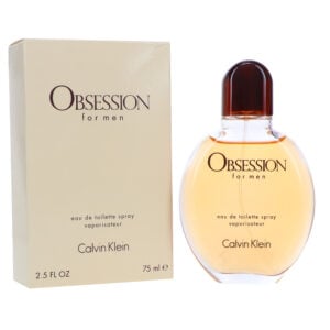 Calvin Klein Obsession For Men Eau de Toilette 2.5 oz