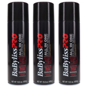 BaBylissPRO All-In-One Clipper Spray 15.5 oz 3 Pack