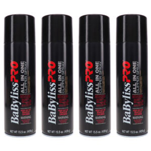 BaBylissPRO All-In-One Clipper Spray 15.5 oz 4 Pack