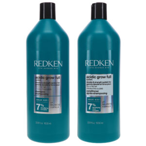Redken Acidic Grow Full Shampoo 33.8 oz & Conditioner 33.8 oz Combo Pack