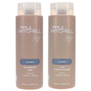 Paul Mitchell Classic Shampoo One 10.14 oz & Classic The Conditioner 10.4 oz Combo Pack