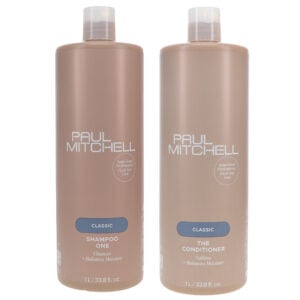 Paul Mitchell Classic Shampoo One 33.8 oz & Classic The Conditioner 33.8 oz Combo Pack