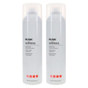 Rusk W8less Strong Hold Shaping Hairspray 10 oz 2 Pack
