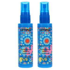 Amika Hydro Rush Intense Moisture Leave-in Conditioner 2 oz 2 Pack