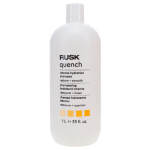 Rusk Quench Intense Hydration Restore & Smooth Shampoo 33 oz