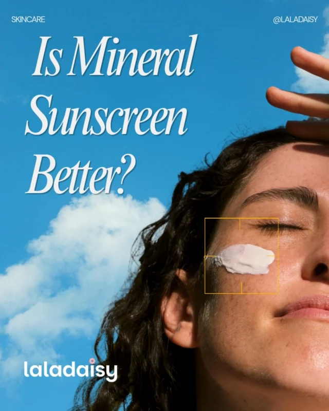 🌸 Is Mineral Sunscreen Better? ☀️💧

The answer isn’t as simple as yes or no.

Mineral sunscreen can be the best choice for sensitive skin, acne-prone skin, and anyone looking for gentle, broad-spectrum UV protection. But the right sunscreen depends on your skin type, lifestyle, and personal needs.

Understanding the science behind mineral and chemical sunscreens can help you make the best decision for healthier, protected skin every day.

✨ Discover which sunscreen is right for you at the link in our bio.

#Skincare #MineralSunscreen #HealthySkin #SunProtection #SPF #SensitiveSkin #GlowSkin #BeautyTips #SkinCareRoutine #LaLaDaisy